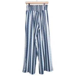 Zac & Rachel Palazzo Lounge Pants Wide Leg Pull on Elastic Waist Sz 10